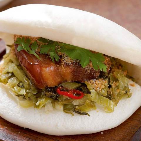 Taiwanese Hamburger, photographed