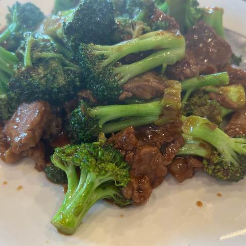 Beef W. Broccoli, photographed