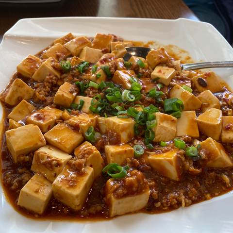 Mapo Tofu, photographed
