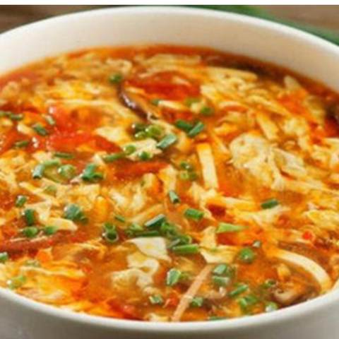 Hot and Sour Soup, photographed
