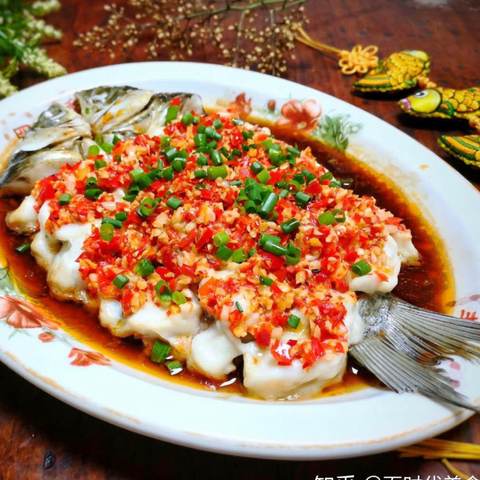 Tilapia Fish Red Chilli Sauce, photographed